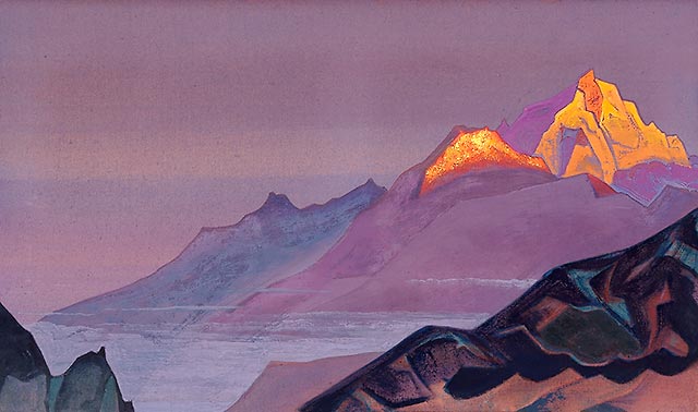 Nicholas Roerich, Russian painters, Himalayas, landscape paintings, India, Roerich Pact, Russian scholars, Nicholas Roerich Museum, Naggar