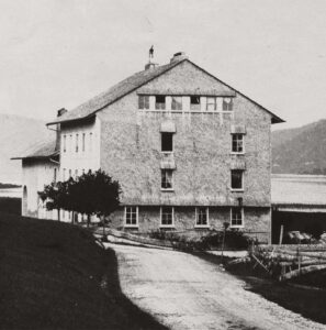 The LeCoultre family barn in the Vallée de Joux that Antoine LeCoultre converted into a watchmaking atelier in 1833.