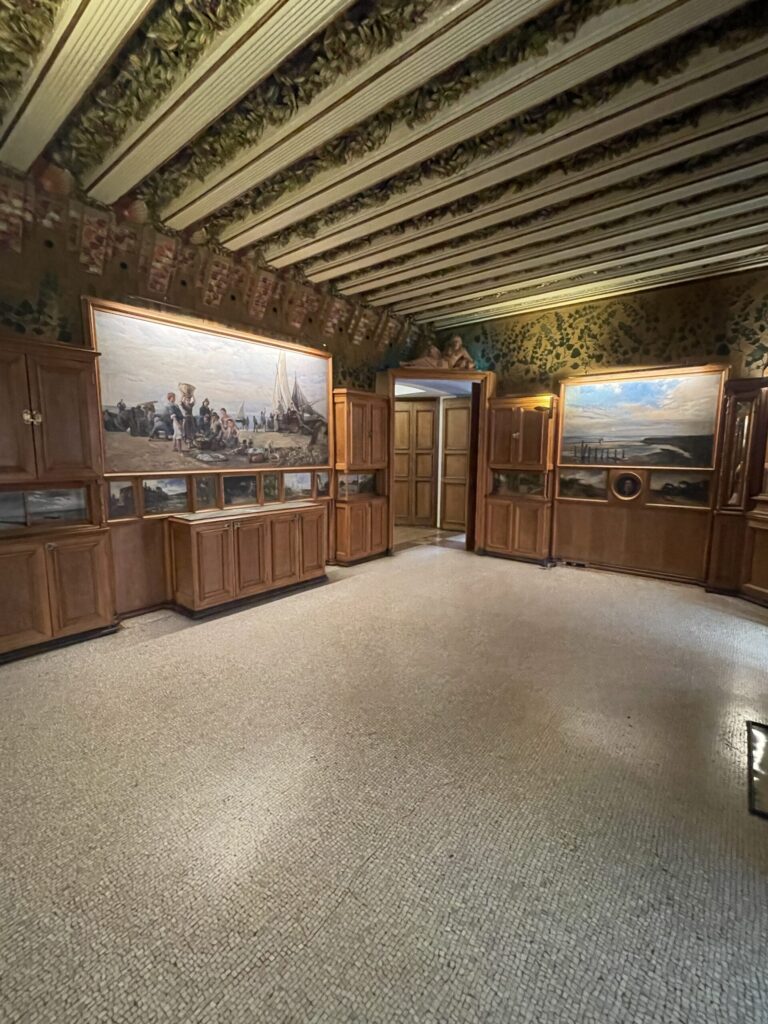 Interior room at Casa Vicens